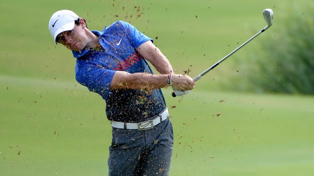Rory McIlroy shot a one-under-par 71 in his first round at the DP World Tour Championship in Dubai