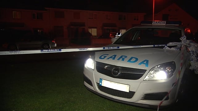 The scene at Mourne Park in Skerries has been sealed off The scene at Mourne Park in Skerries has been sealed off