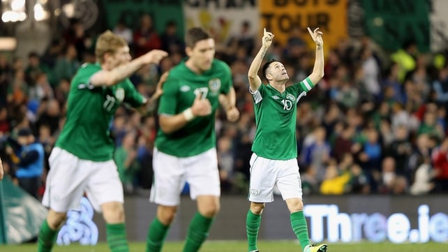 Robbie Keane opened the scoring