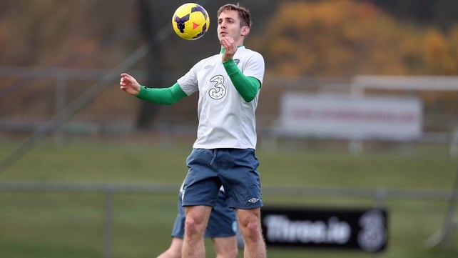 Kevin Doyle will be hoping to feature in Poznan after missing out on Friday