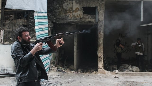 A rebel fighter from the Free Syrian Army fires his weapon during fighting against government forces in the Salah al-Din neighbourhood of the northern Syrian city of Aleppo A rebel fighter from the Free Syrian Army fires his weapon during fighting against government forces in the Salah al-Din neighbourhood of the northern Syrian city of Aleppo