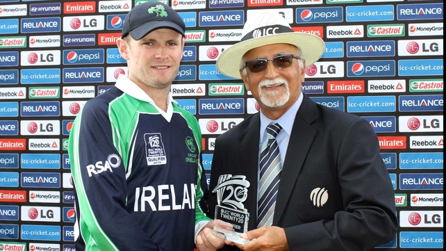 Porterfield was awarded the man of the match