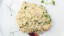 Crab, Leek & Truffle Risotto Crab, Leek & Truffle Risotto