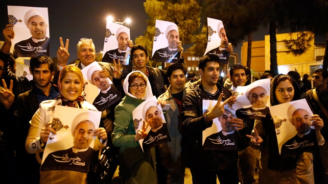 Iranian Foreign Minister Mohammed Javed Zarif was cheered on his return to Tehran Iranian Foreign Minister Mohammed Javed Zarif was cheered on his return to Tehran