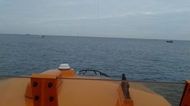 RNLI crews are taking part in the search RNLI crews are taking part in the search