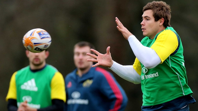 Gerhard van den Heever will make his Munster debut against Dragons