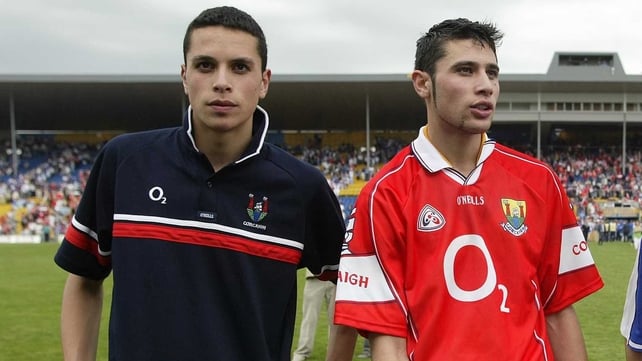 Aisake (left) and Setanta both represented Cork and Na Piarsaigh