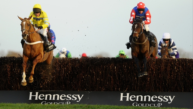 Hennessy one-two Triolo D'Alene (l) and Rocky Creek (r) are likely to clash again in the Argento Chase