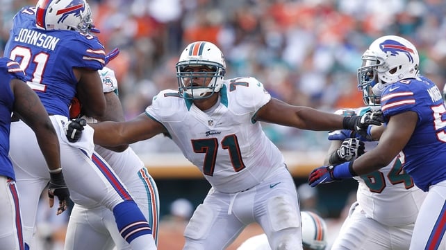 Jonathan Martin is off the Dolphins' 53-man roster