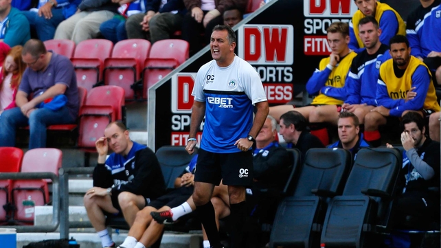 Owen Coyle leaves Wigan in 14th place in the Championship