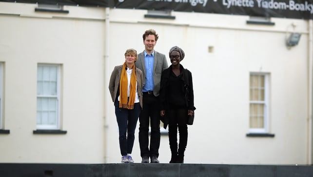 Turner Prize winner Laure Prououst (left) pictured with nominees David Shrigley and Lynette Yiadom-Boake Turner Prize winner Laure Prououst (left) pictured with nominees David Shrigley and Lynette Yiadom-Boake