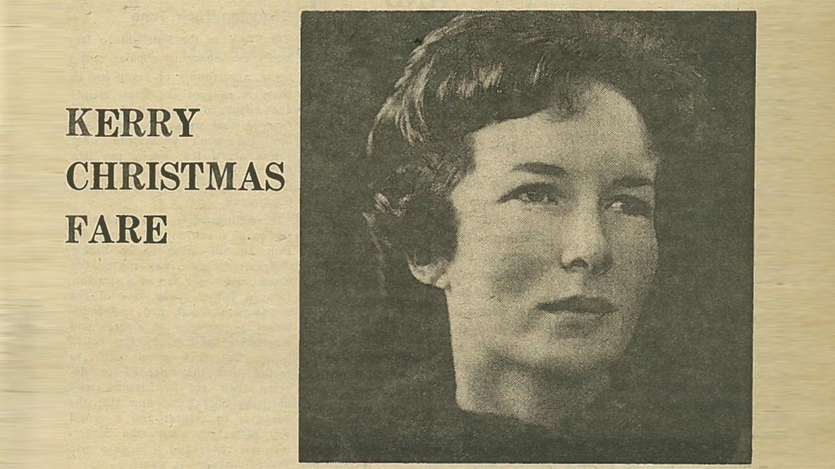 Máire Ní Mhurchú, RTÉ Guide, 27 November 1970 Máire Ní Mhurchú, RTÉ Guide, 27 November 1970