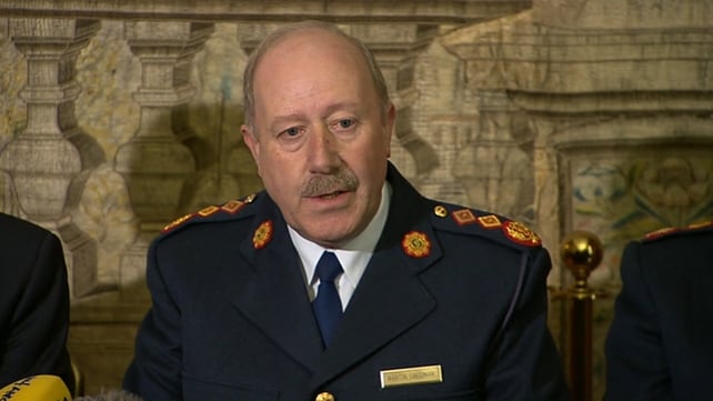 Martin Callinan said he and his officers were going through the report line by line Martin Callinan said he and his officers were going through the report line by line