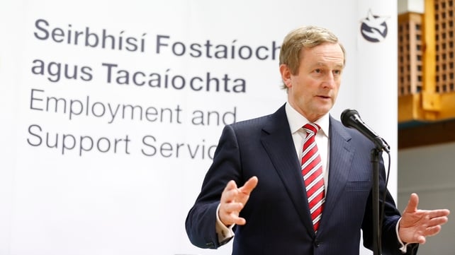 Enda Kenny was speaking at an event in Ballyfermot Enda Kenny was speaking at an event in Ballyfermot