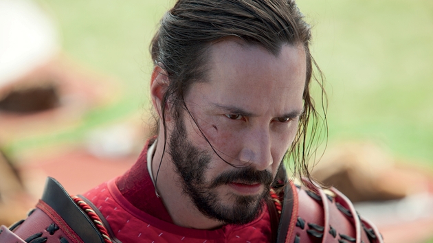 Reeves isn't given much to work with as Kai, a 'half breed' who helps the samurai wreak vengeance on their enemies