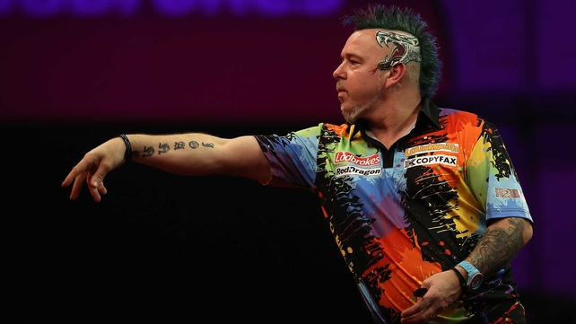 Peter 'Snakebite' Wright beat Joe Cullen 3-0 at the Ally Pally