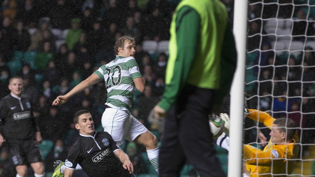 Finnish striker Teemu Pukki was on the mark for the Bhoys