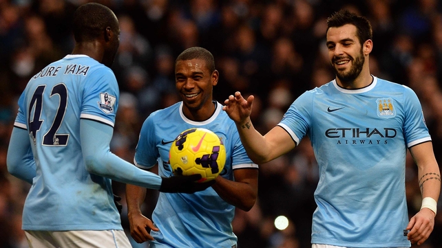 Manchester City will meet Barcelona in the Champions League last 16