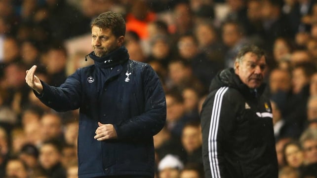 Tim Sherwood was unable to improve Tottenham's fortunes against West Ham
