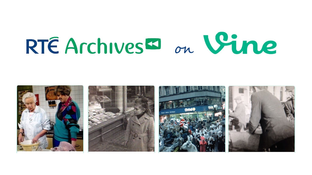 RTÉ Archives Festive Vines RTÉ Archives Festive Vines