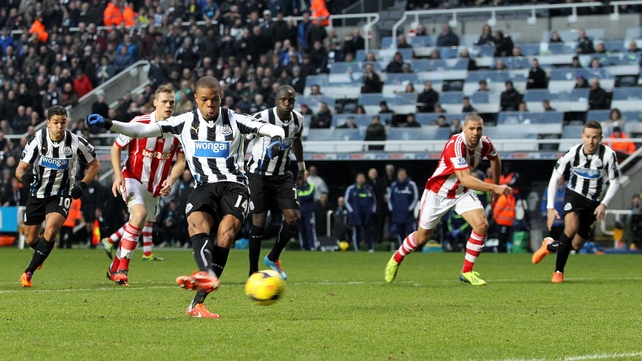 Loic Remy scored twice as Newcastle ran riot against Stoke