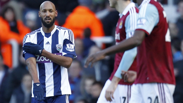 Nicolas Anelka's controversial 'quenelle' goal celebration