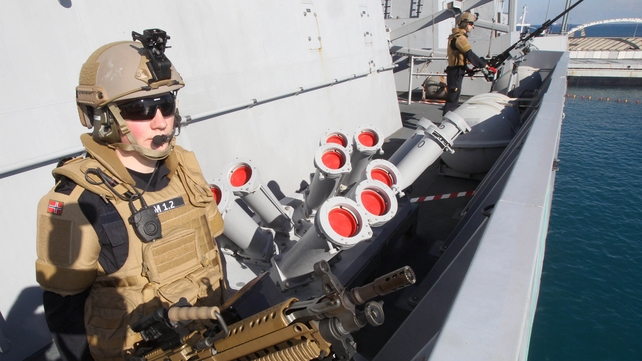 Norwegian ships are waiting to remove chemical weapons from Syria Norwegian ships are waiting to remove chemical weapons from Syria