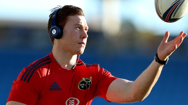 Cathal Sheridan spent two years in the Munster academy