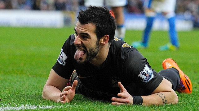 Alvaro Negredo put City in front