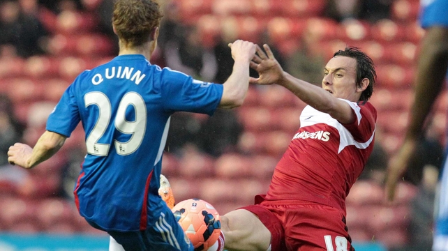 Stephen Quinn was back in action for Hull after a two-month lay-off