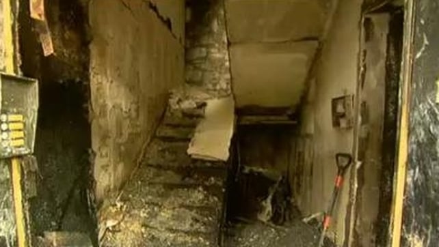 Matters were brought to a head following a fire in Thomas Court earlier on this month Matters were brought to a head following a fire in Thomas Court earlier on this month