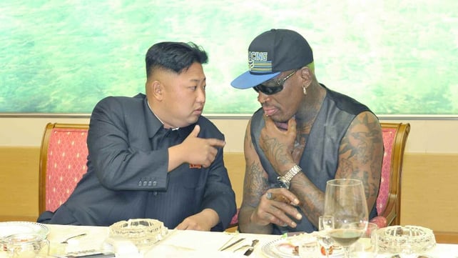 Denis Rodman said of Kim Jong-un 'I love my friend' Denis Rodman said of Kim Jong-un 'I love my friend'