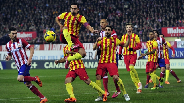 Xavi rises to connect