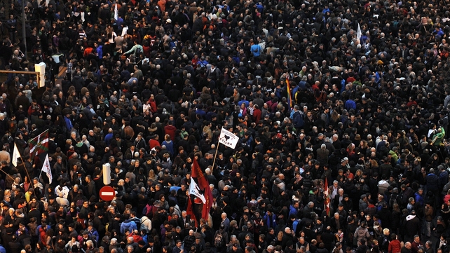 A high court judge had vetoed the march A high court judge had vetoed the march