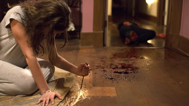 Samantha, the young wife in Devil's Due, is driven by destructive forces that she cannot control