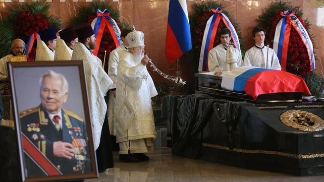 Mikhail Kalashnikov died in December Mikhail Kalashnikov died in December