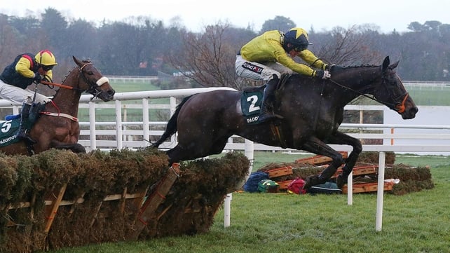 The Tullow Tank winning the Future Champions Novice Hurdle at Leopardstown