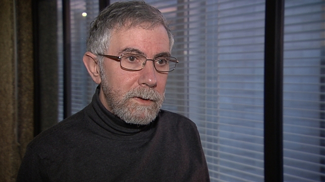 Economist Paul Krugman warns of significant risk of 'low inflation or deflation' in euro zone Economist Paul Krugman warns of significant risk of 'low inflation or deflation' in euro zone
