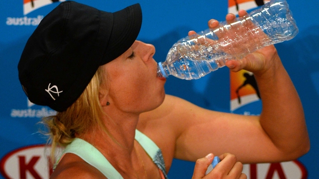 Maria Sharapova: 'We have never received any e-mails or warnings about the weather or what to do'