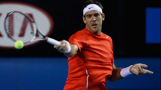 Juan Martin Del Potro was the first high-profile casualty of men's draw in Melbourne
