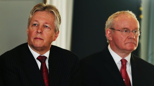 Peter Robinson said Martin McGuinness had an exaggerated view of his role in the talks process Peter Robinson said Martin McGuinness had an exaggerated view of his role in the talks process