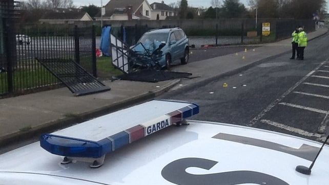 The fatal accident happened on the main Dublin Road into Balbriggan The fatal accident happened on the main Dublin Road into Balbriggan