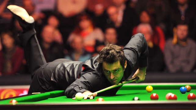 Ronnie O'Sullivan will face Stephen Maguire in the semi-finals