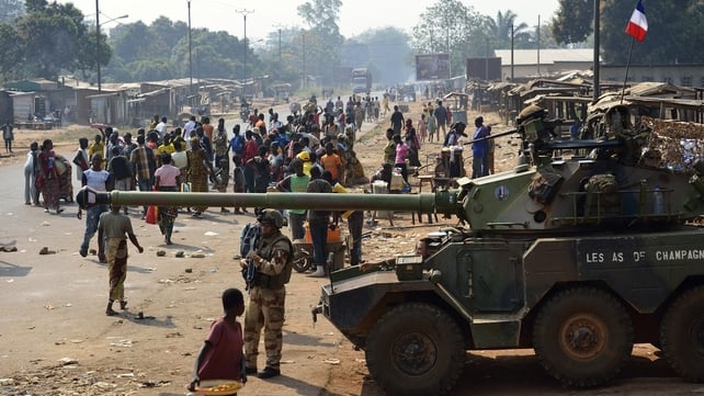 France has already sent 1,600 troops to the Central African Republic France has already sent 1,600 troops to the Central African Republic