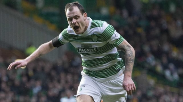 Ireland international Anthony Stokes earned Celtic a penalty, which was scored by Kris Commons