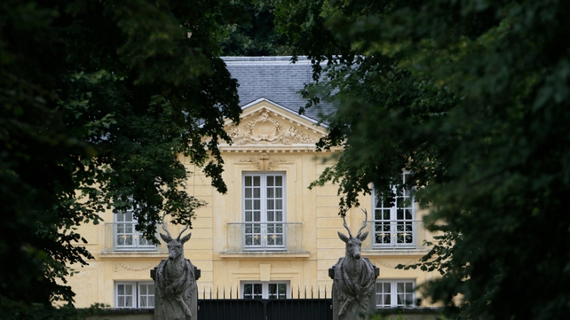 Ms Trierweiler left the Pitie Salpetriere hospital just after 2pm Irish time and went to the president's official residence at La Lanterne in Versailles to rest, said the magazine, for which Ms Trierweiler works Ms Trierweiler left the Pitie Salpetriere hospital just after 2pm Irish time and went to the president's official residence at La Lanterne in Versailles to rest, said the magazine, for which Ms Trierweiler works