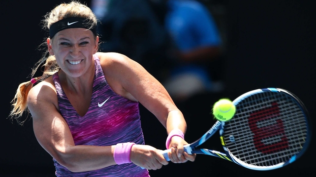 Victoria Azerenka had no problems in dispatching her American opponent