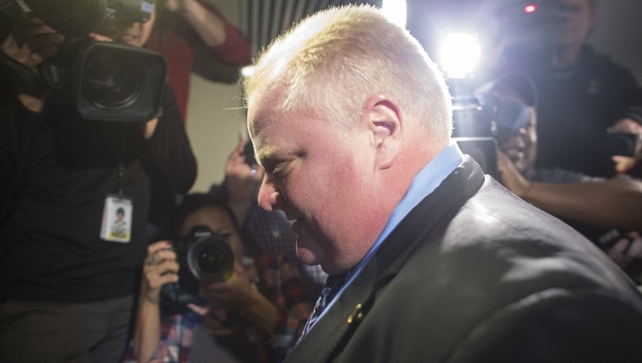 Toronto mayor Rob Ford admitted he had been drinking but said he was with friends on personal time Toronto mayor Rob Ford admitted he had been drinking but said he was with friends on personal time