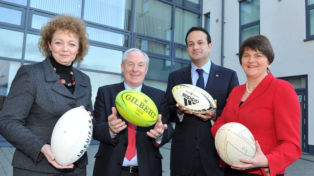 Ministers from Belfast and Dublin met in Armagh on Wednesday to discuss to possibility of a joint bid