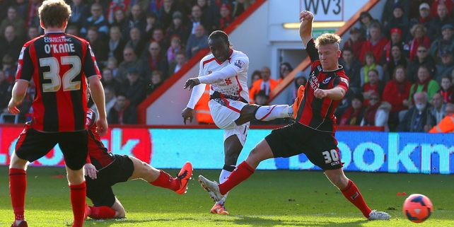 Victor Moses gets on the score sheet against Bournemouth